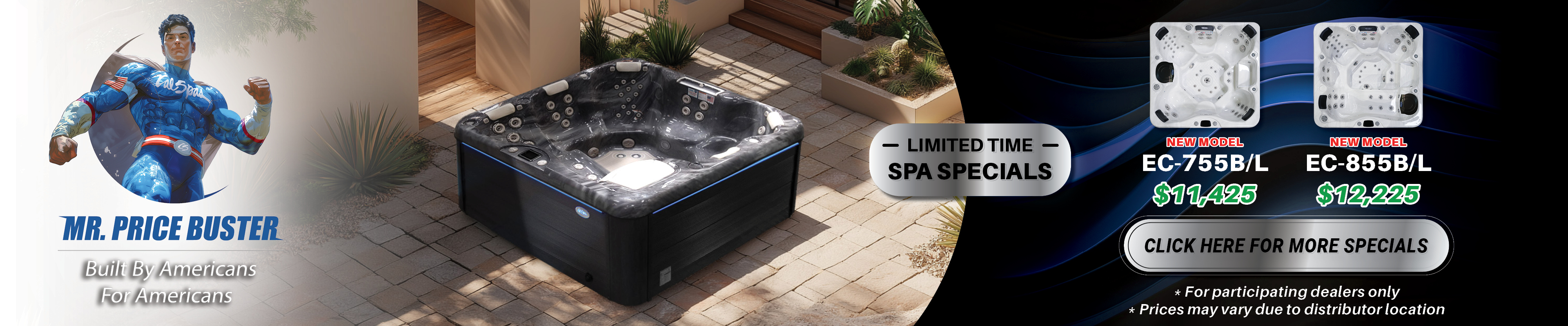Calspas hot tub being used in a family setting - Manitoba