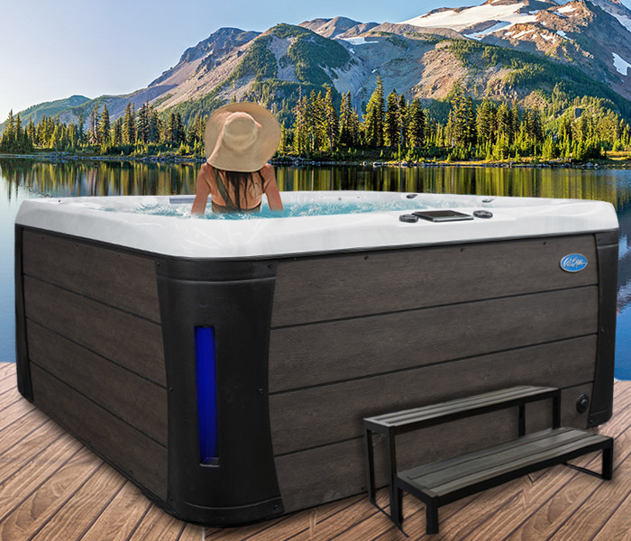 Calspas hot tub being used in a family setting - hot tubs spas for sale Manitoba